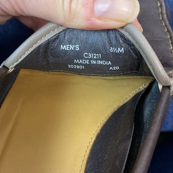 Cole Haan Men\'s Brown Leather Tassel Loafers size 8.5 main image 8